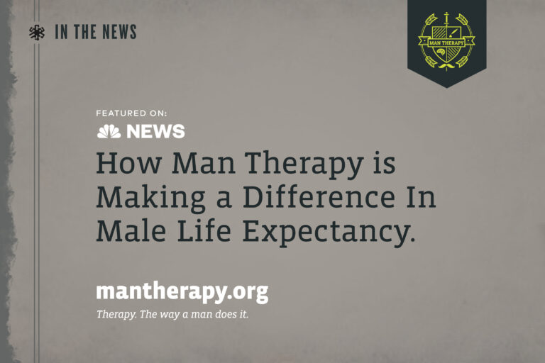 Man Therapy featured on NBC News